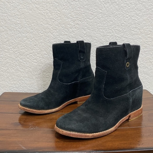 Cole Haan Zillie Suede Ankle Boots - Picture 4 of 10